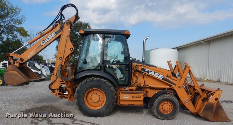 image for item KW9837 2009 Case 580 Super M  backhoe