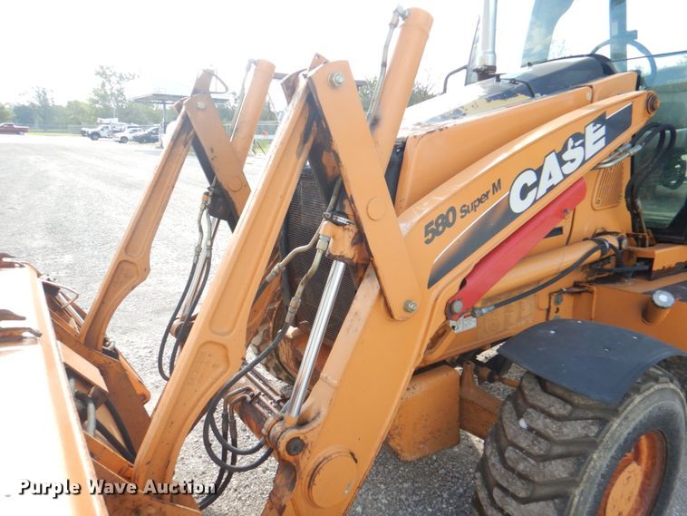 image for item KW9837 2009 Case 580 Super M  backhoe