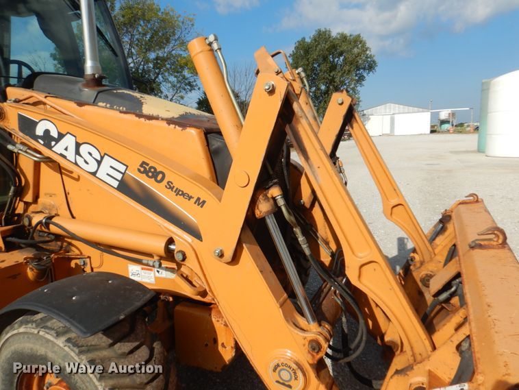 image for item KW9837 2009 Case 580 Super M  backhoe