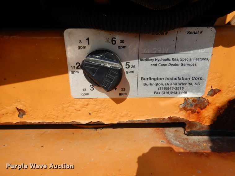 image for item KW9837 2009 Case 580 Super M  backhoe