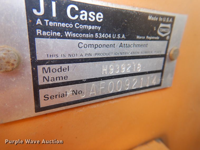 image for item KW9878 1992 Case 660  trencher