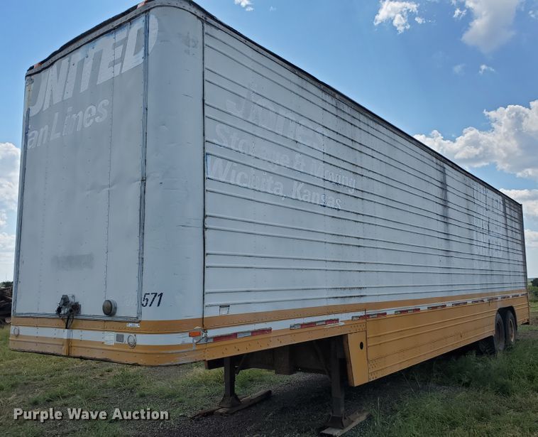 image for item KY9175 1964 High C2FV54L  dry van trailer