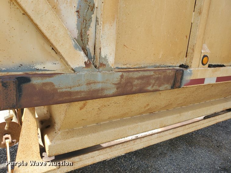 image for item KY9176 1987 Ranch  bottom dump trailer