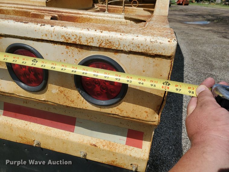 image for item KY9176 1987 Ranch  bottom dump trailer