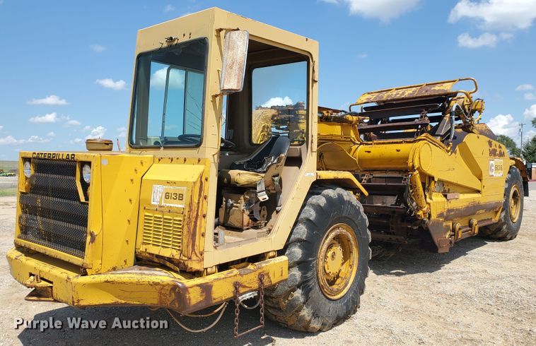 image for item KY9184 1977 Caterpillar 613B  elevating scraper