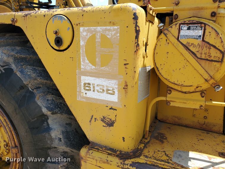 image for item KY9184 1977 Caterpillar 613B  elevating scraper
