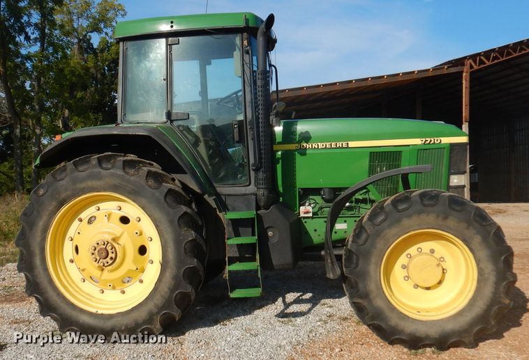 image for item DA5342 1998 John Deere 7710  MFWD tractor