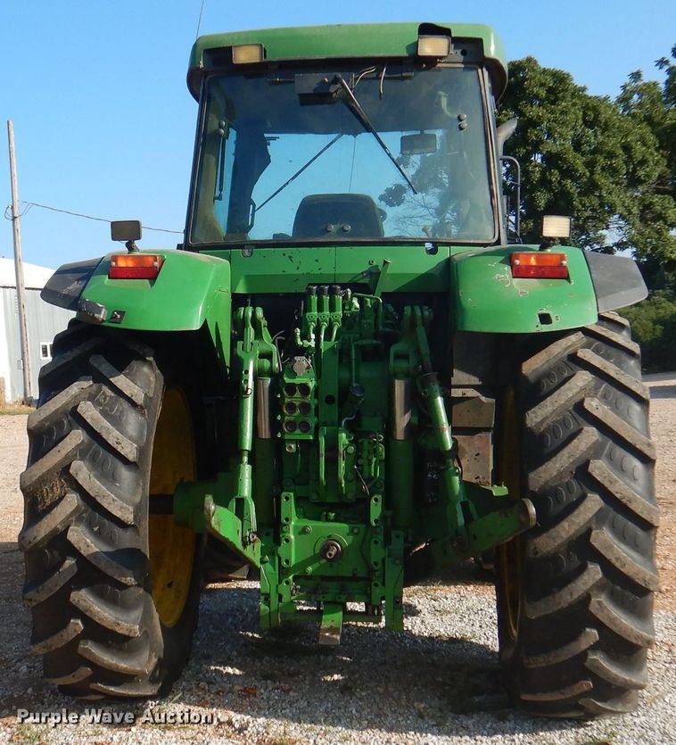 image for item DA5342 1998 John Deere 7710  MFWD tractor