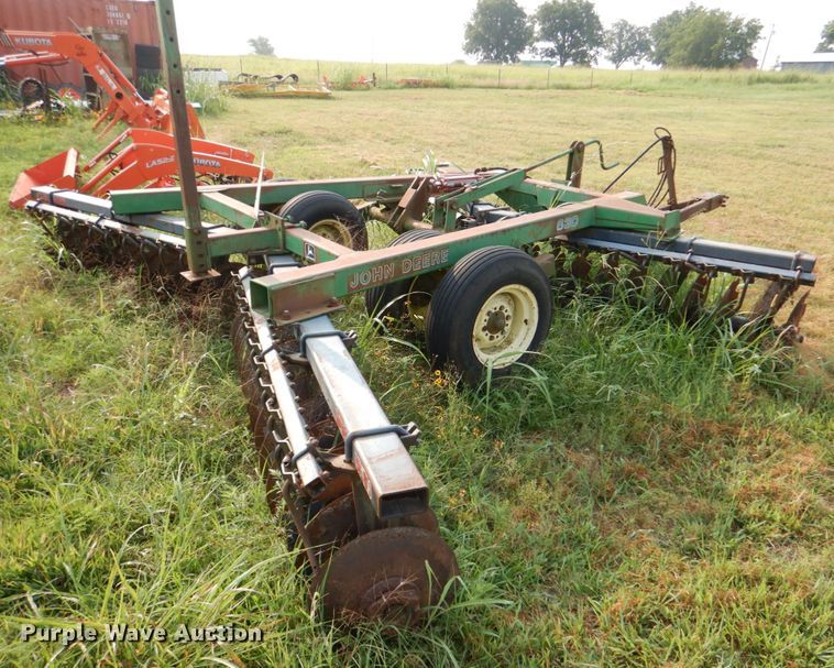 image for item DL0539 John Deere 630  tandem off-set disk