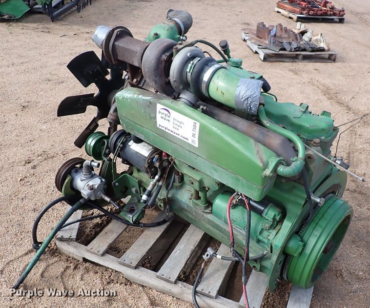 image for item DL7504 John Deere six cylinder diesel engine