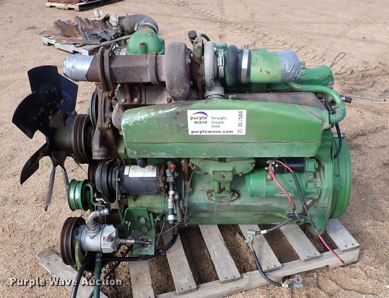image for item DL7504 John Deere six cylinder diesel engine