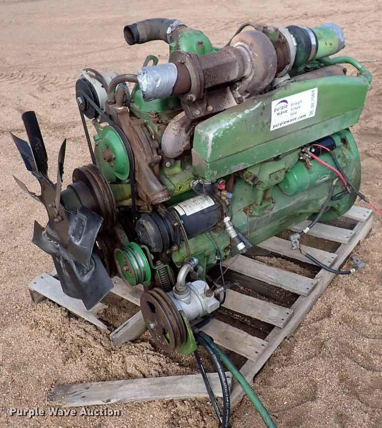 image for item DL7504 John Deere six cylinder diesel engine