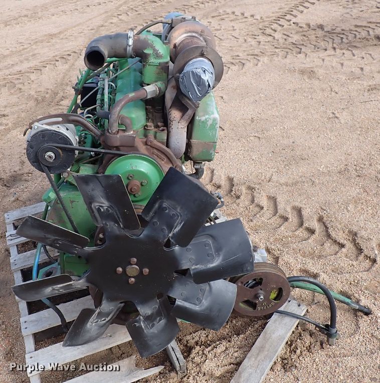 image for item DL7504 John Deere six cylinder diesel engine