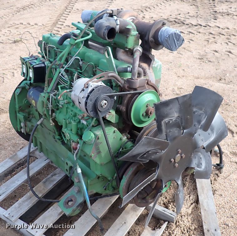 image for item DL7504 John Deere six cylinder diesel engine