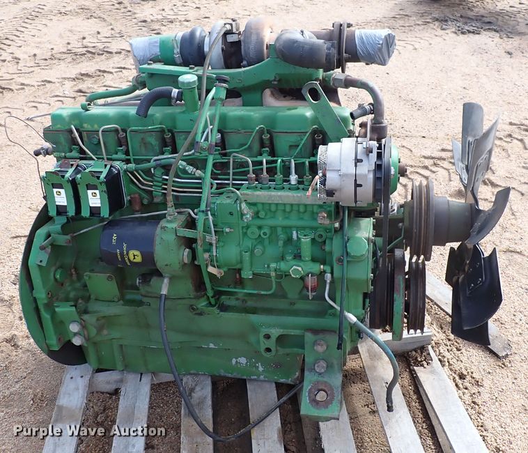 image for item DL7504 John Deere six cylinder diesel engine