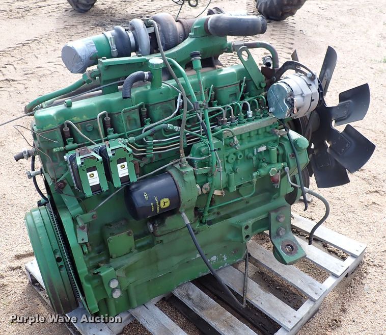 image for item DL7504 John Deere six cylinder diesel engine