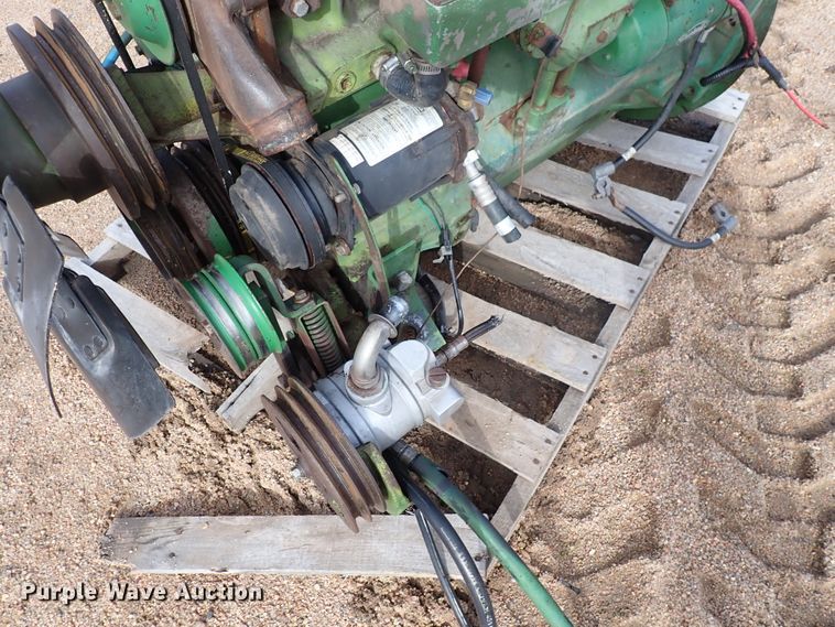 image for item DL7504 John Deere six cylinder diesel engine