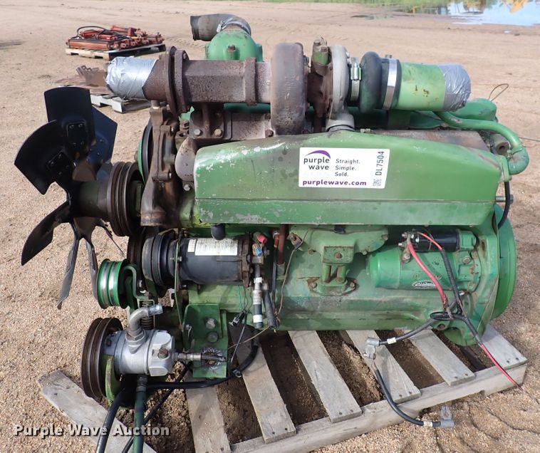 image for item DL7504 John Deere six cylinder diesel engine