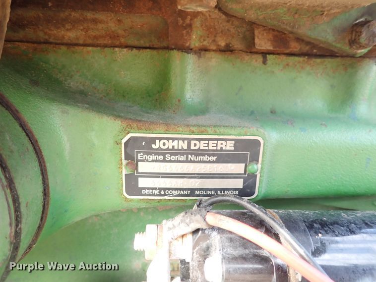 image for item DL7504 John Deere six cylinder diesel engine
