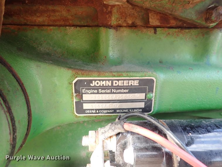 image for item DL7504 John Deere six cylinder diesel engine