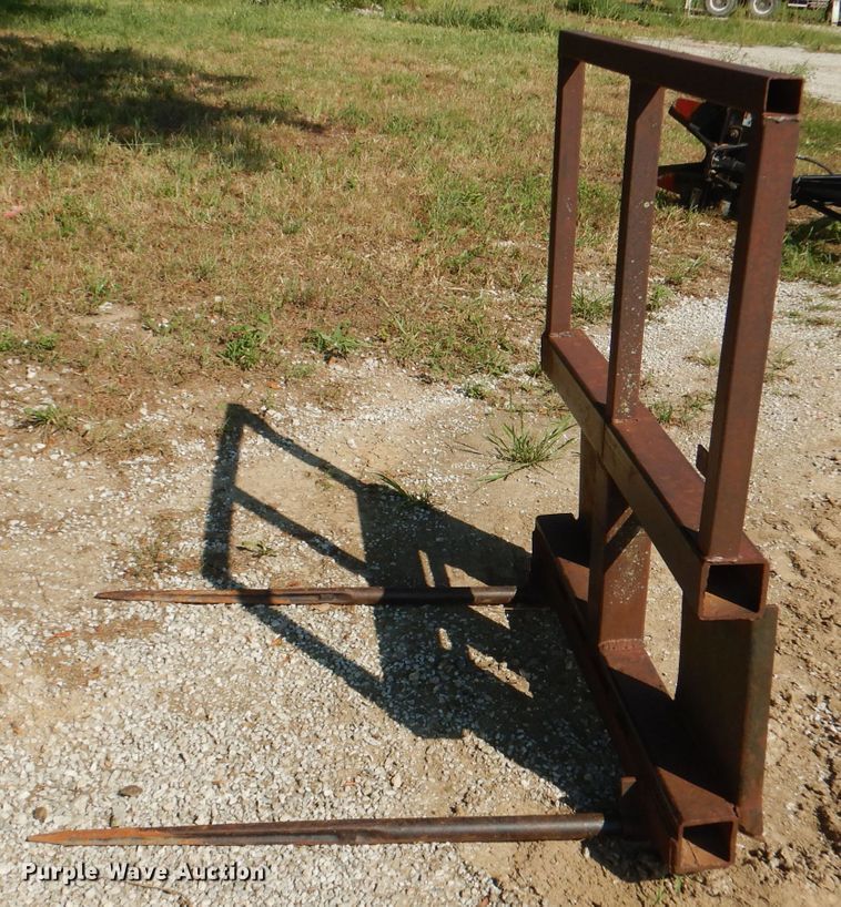 image for item DM1351 42"L skid steer bale spear