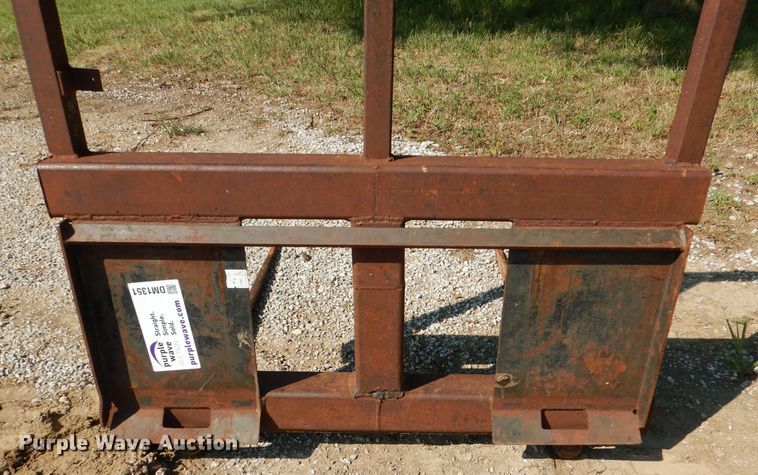 image for item DM1351 42"L skid steer bale spear