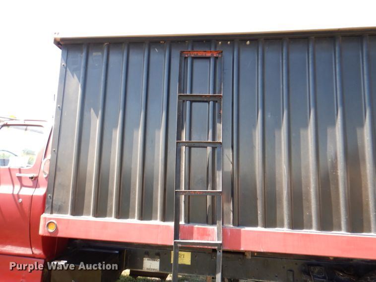 image for item DM1420 1981 GMC C7500  grain truck