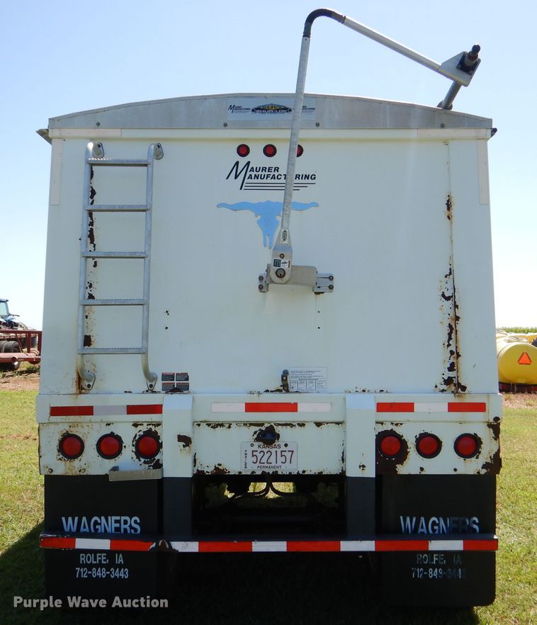image for item DM1425 2008 Mauer  grain trailer