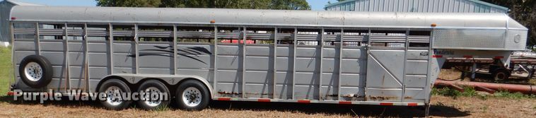 image for item DM1426 2008 Ponderosa  livestock trailer