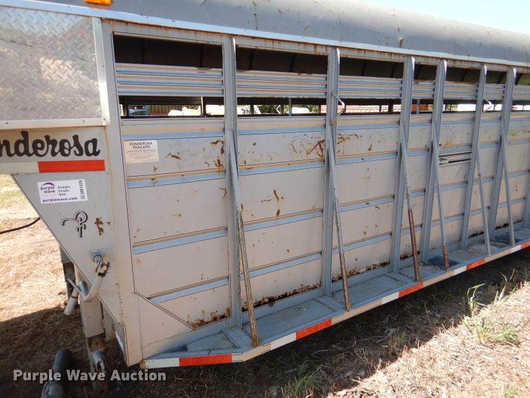 image for item DM1426 2008 Ponderosa  livestock trailer