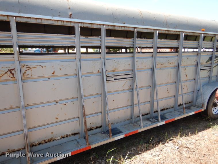 image for item DM1426 2008 Ponderosa  livestock trailer