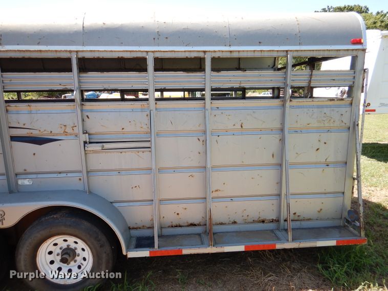 image for item DM1426 2008 Ponderosa  livestock trailer