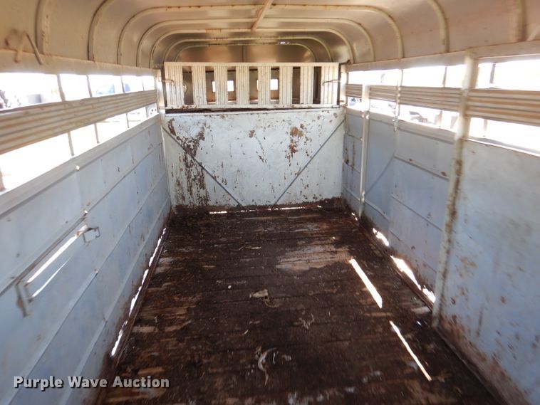 image for item DM1426 2008 Ponderosa  livestock trailer