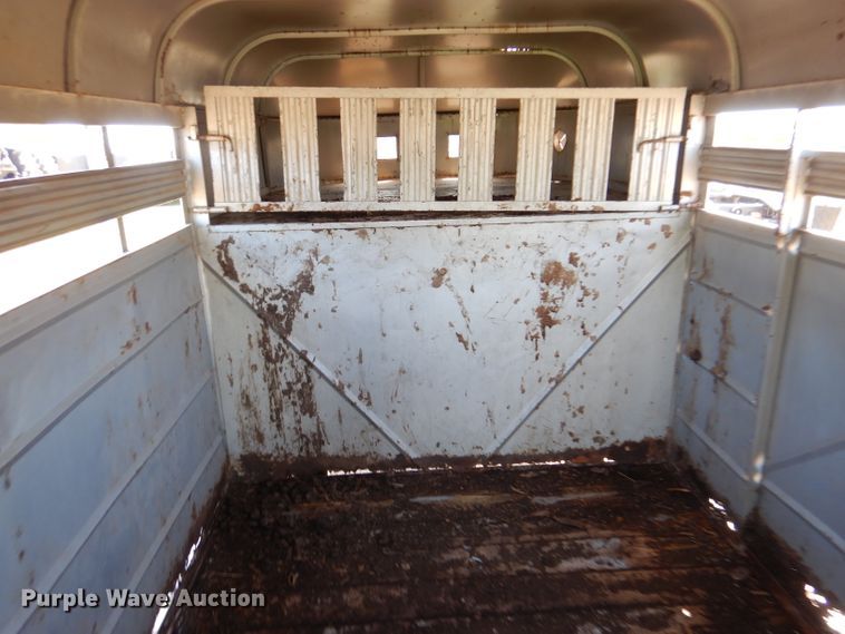 image for item DM1426 2008 Ponderosa  livestock trailer