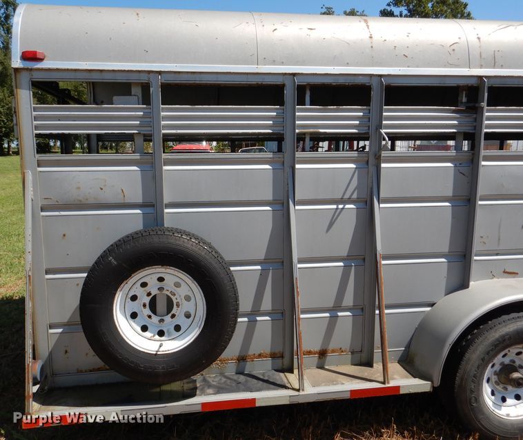 image for item DM1426 2008 Ponderosa  livestock trailer