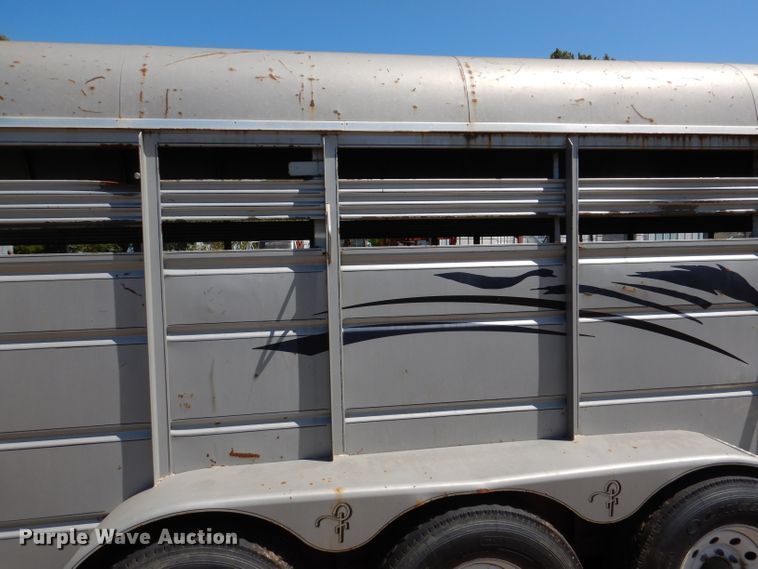 image for item DM1426 2008 Ponderosa  livestock trailer