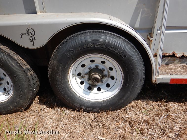 image for item DM1426 2008 Ponderosa  livestock trailer