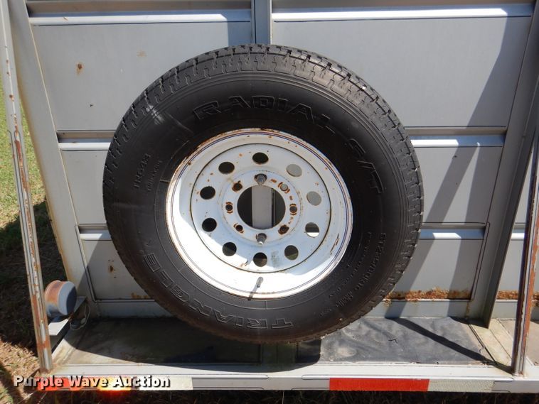 image for item DM1426 2008 Ponderosa  livestock trailer