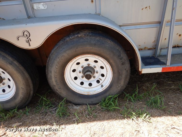 image for item DM1426 2008 Ponderosa  livestock trailer
