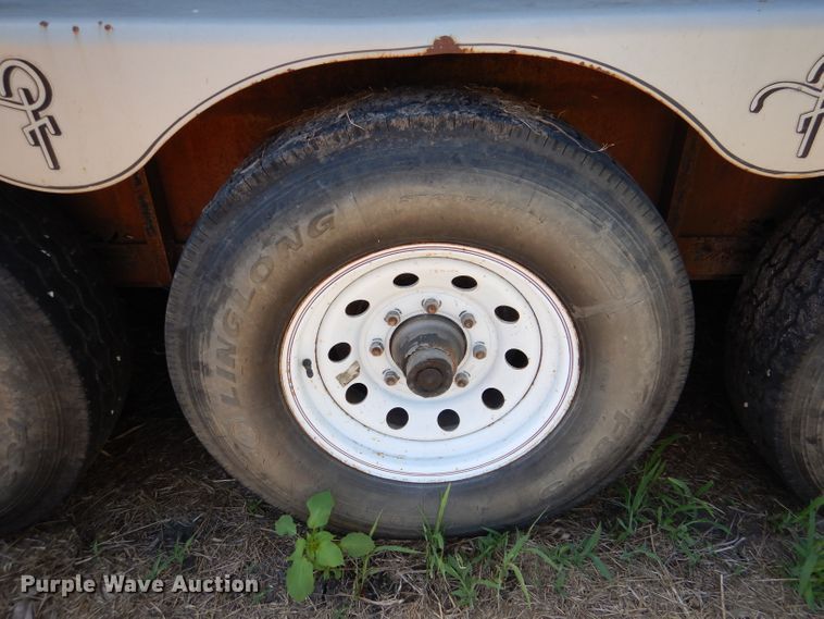image for item DM1426 2008 Ponderosa  livestock trailer