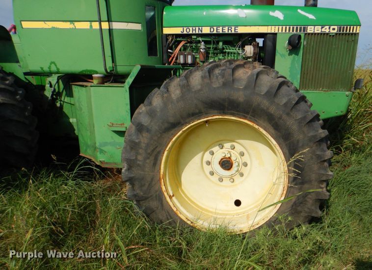 image for item DM3954 1981 John Deere 8640  4WD tractor