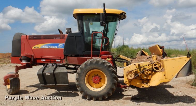 image for item DM6412 2013 New Holland H8080  windrower