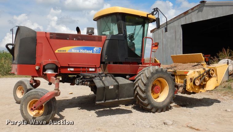 image for item DM6412 2013 New Holland H8080  windrower
