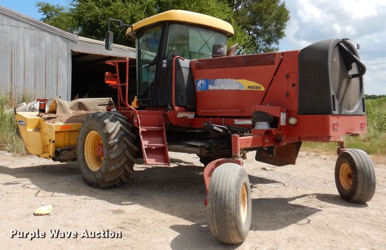 image for item DM6412 2013 New Holland H8080  windrower