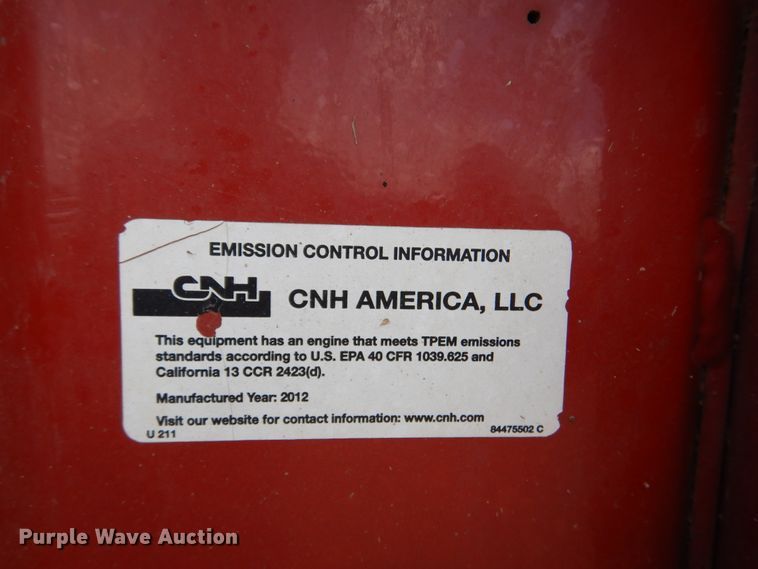 image for item DM6412 2013 New Holland H8080  windrower