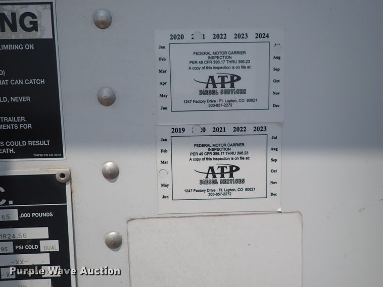 image for item DN1900 2010 Timpte Super Hopper  grain trailer