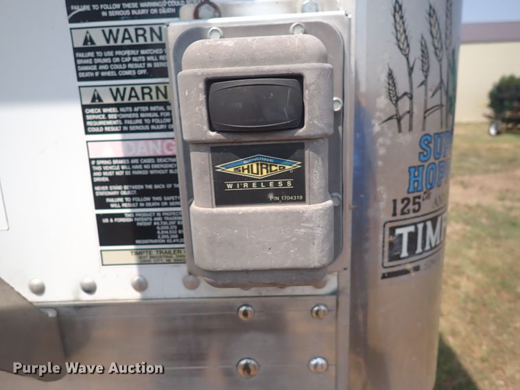 image for item DN1900 2010 Timpte Super Hopper  grain trailer