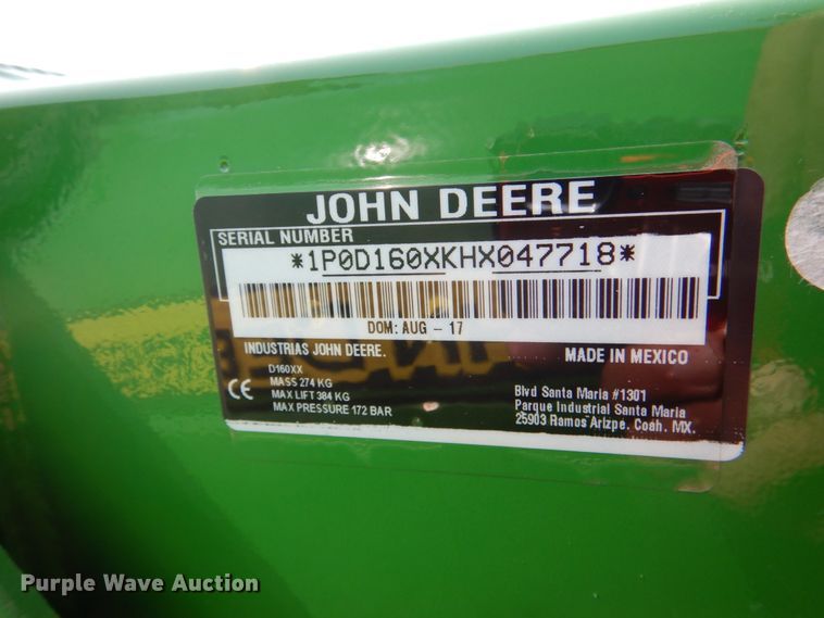 image for item IR9033 2017 John Deere 3025E  MFWD tractor