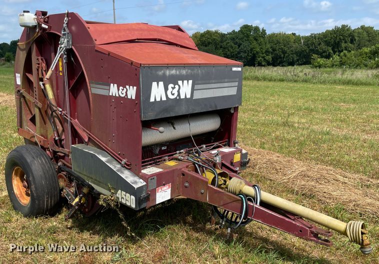 image for item KK9483 M&W 4590  round baler