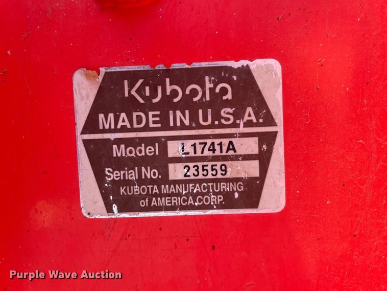 image for item KK9485 Kubota L3010GST  MFWD tractor